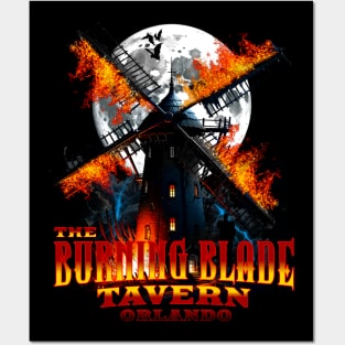 The Burning Blade Orlando Florida Horror Bar- It's going to be EPIC! Posters and Art